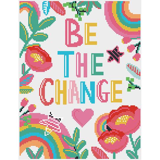 Camelot® Dots Be The Change Diamond Painting Kit